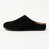 Suede Clogs Black