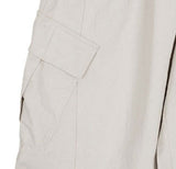 Hedy Curved Cargo Cotton Pants