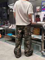 [Unisex] ワッフルヘンリーネックハーフスリーブ (4color)