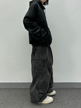 corduroy pigment cargo pants