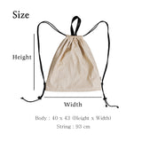 Wave string bag - IVORY