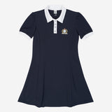 パフフレアドPKワンピース (Navy)