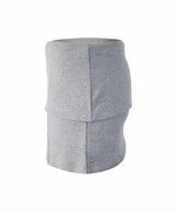 Folded Cotton Mini Skirt Pants (3color)