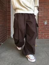 Leak Cotton Big Cargo Pants 3C