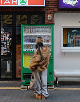 [MADE] Raccoon Kara Zip-Up Fur Jacket