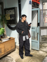 No.1412 trucker washed KNIT CD