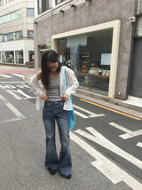 Kozle Washing Bootcut Denim Pants
