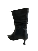 SHIRRING ANKLE BOOTS