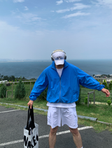  2-WAY Summer Cool Nylon Windbreaker