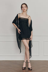 DREAMY SCARF black