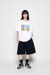 25SS ALIEN RABBIT POPART SHORT SLEEVE T-SHIRT WHITE