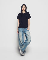 25FW WOMAN ファジードラゴンアートワーク半袖Tシャツ
