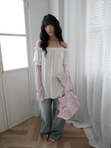 frill off long t