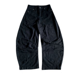 Balloon curved pants