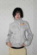 HIGH-NECK SWEAT JACKET