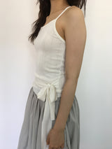Mono Tie-Up Sleeveless (4color)