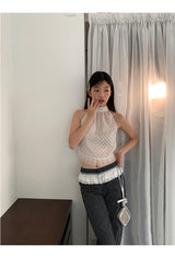 high striped wide slacks