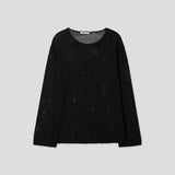 90's キャッシュダメージニットウェアTシャツ (3 colors)