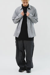 Blur Checked Shirt (3color)