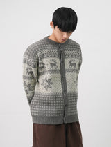 Cowichan round cardigan 3color