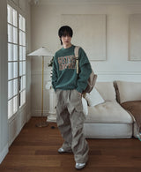 Basic Corduroy Cargo Parachute Pants