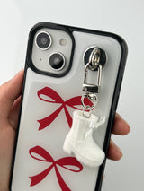 Twin Ribbon Epoxy Bumper Case(White)