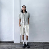 Pebble Stripe Short Sleeve Shirt