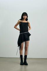 NYX MINI DRESS / BLACK