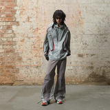 RELABEL 24SS ‘Traveller’ ツートンカラーナイロンパンツ スプリットドローストリング リニアボディ構造