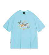 26SS★ DTP Kitten Daisy Short Sleeve Tee