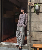 ルビー ヴィンテージ ウォッシング ダメージ パンツ