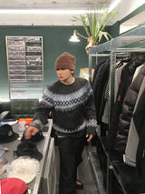 No.1527 F fur BEANIE (4color)