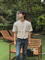 レブクールフレアデニムパンツ