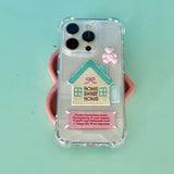 SWEETHOME LABEL PHONECASE (MINT)