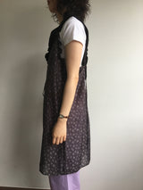 バックボタンシフォンワンピース (1color)