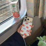 フローラルアップル シルバー エポキシケース