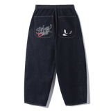 Back Pocket Artwork Denim Pants (Indigo)