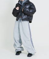 Monk String Shirring Piping Short Padded (Filling 100% Wellon)