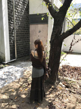 sio 花柄スリーブ