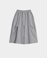 FLIN SIDE PLEAT BERMUDA SWIM PANTS
