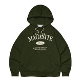 ビンテージロゴフードTシャツ　カーキ