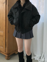 Crack Leather Mustang Jacket (2 colors)