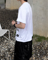 Coral Lettering Short Sleeve T-Shirt