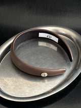 Vintage Mood Cameo Satin Volume HairBand [Black] 