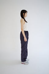Silky jogger pants, Midnight blue