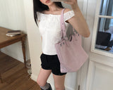 Ardi Eyelet Big Shoulder Bag