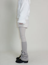 Kina Bendable Angora Fur Micro Shorts (Angora Fur Fabric)