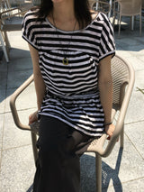 Kitsch Stripe Two-Way Dress (2c)
