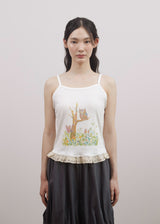 ‘Arise’ レースタンク(Ivory)