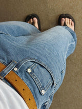 ASCLO Finish Wide Denim Pants (9color)